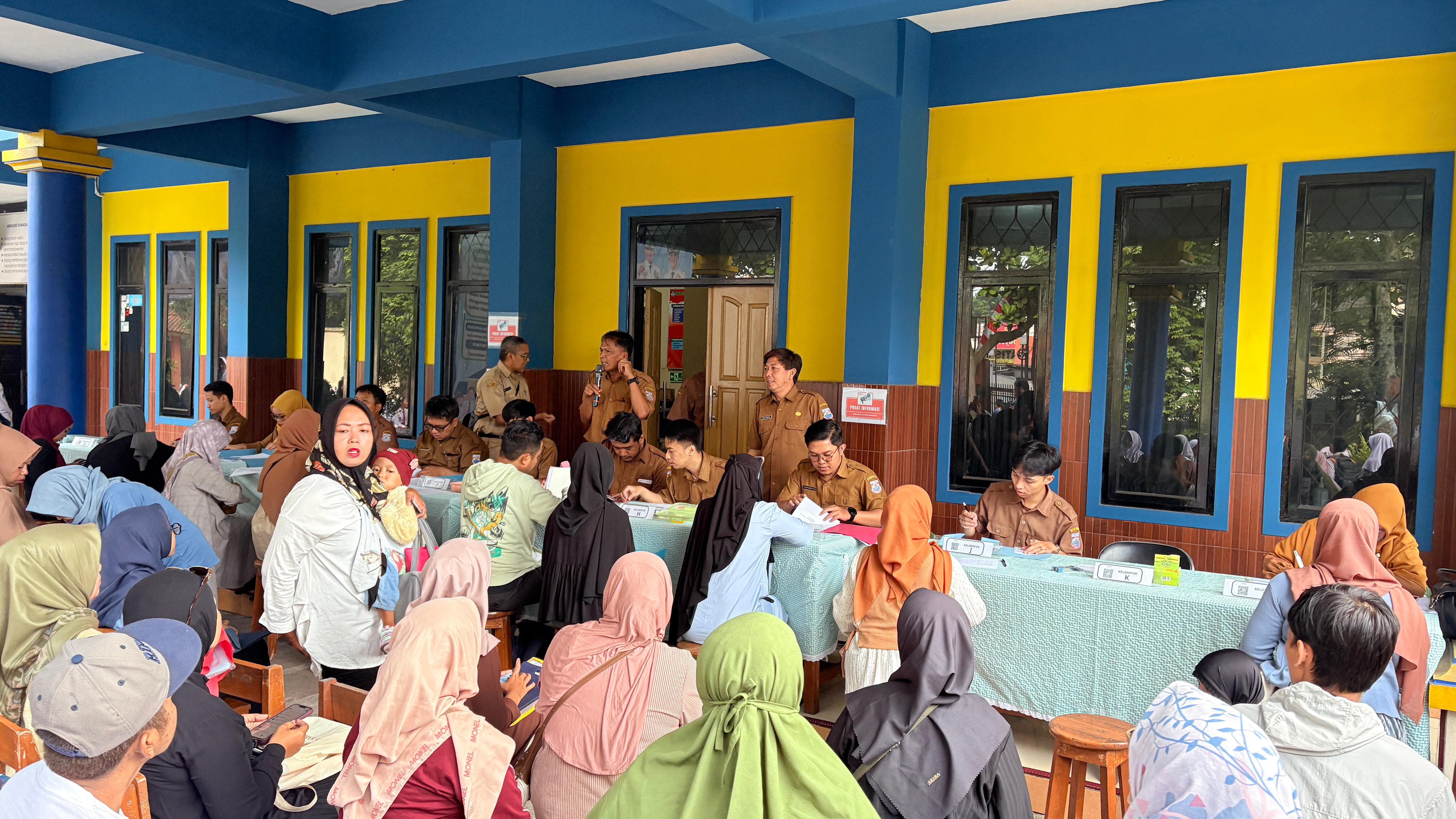 Penerimaan Berkas Daftar Ulang Tahap 1