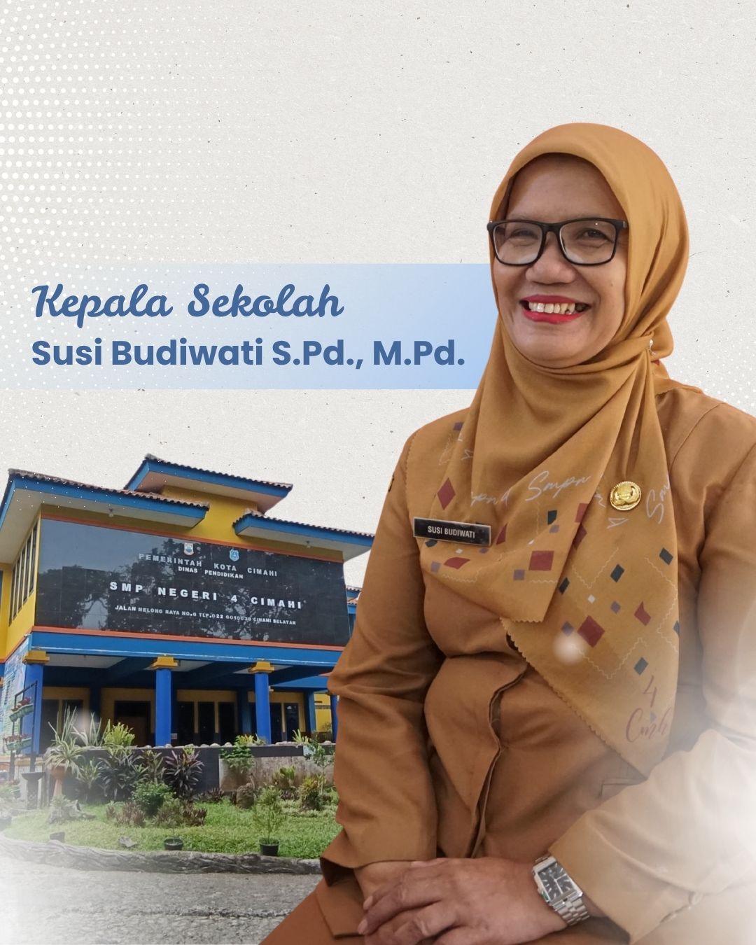 Kepala Sekolah SMP Negeri 4 Cimahi